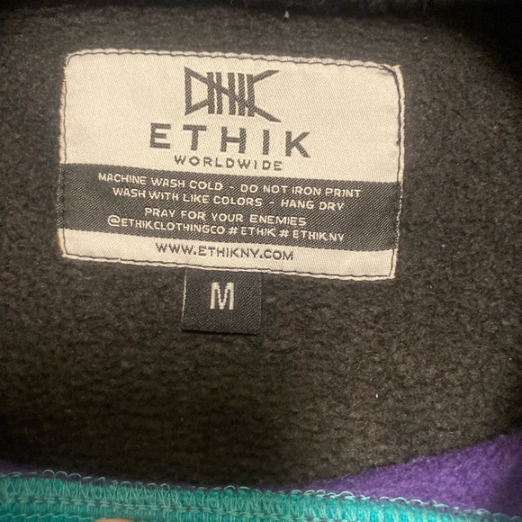 Ethic Worldwide (color block) sweater - Picture 6 of 6